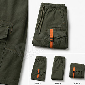 Lightweight Casual Wear Men Cargo Shorts Custom Logo Printing Best Design New Arrival Men Cargo Shorts For Sale - Product Image 6