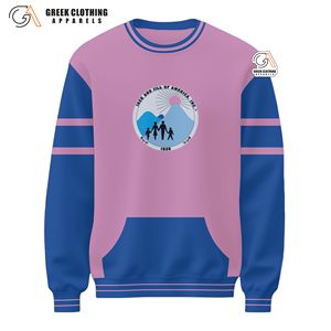 เสื้อสเวตเชิ้ตคุณภาพสูง คอตตอน แจ็คแอนด์จิล ไซส์พลัส ปักลายตามสั่ง เสื้อสเวตเชิ้ตคอกลมผู้หญิง เสื้อสเวตเชิ้ตผู้ชาย - Product Image 4