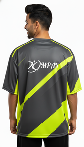 <b>Mens</b> Casual Oversized Sublimation T-Shirt Streetwear Stylish Regular Fit Trendy for Polyester/Cotton Anti-Wrinkle Breathable - Product Image 4