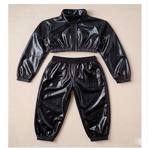 Women Waterproof Windbreaker Tracksuit Set Nylon <b>Jacket</b> And Shorts <b>Lightweight</b> - Product Image 3