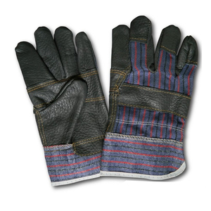 Guantes de Trabajo de Cuero Dividido a Precio Económico, Guantes de Seguridad Multiusos para Protección de Manos, Gran Venta - Product Image 1