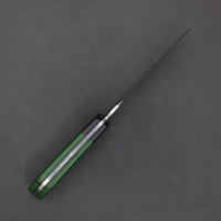 Couteau de chasse OEM en acier inoxydable, lame pointue, manche en fibre de verre et nylon solide, qualité DIY, multifonctionnel pour le camping en extérieur, précis