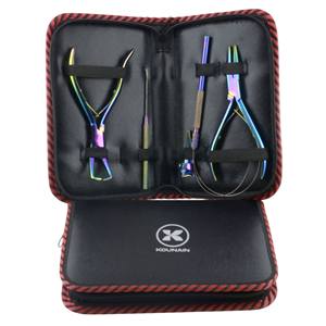 Juego de Agujas de Ganchillo con Microperlas de Acero Inoxidable Ecológicas KOUNAIN, Herramientas para Extensiones de Cabello, Modelo para Uso Doméstico - Product Image 2