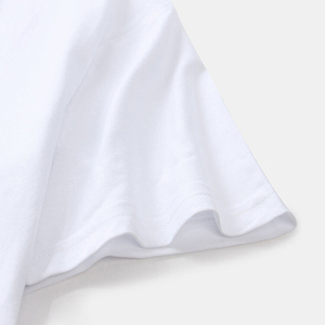 T-shirts en coton 100% de haute qualité, blancs pour impression par sublimation, t-shirts pour impression personnalisée de logo, t-shirts respirants personnalisés - Product Image 3