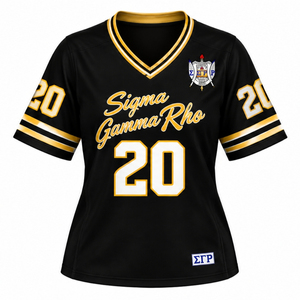 Camiseta Deportiva de Fútbol para Mujer Sigma Gamma Rho, Uniforme Personalizado para Equipo de Hermandad Griega, Camiseta Ligera para Entrenamiento Atlético - Product Image 1