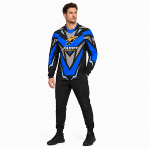 Camiseta de Paintball Profesional Personalizada, Acolchada, Sublimada, Transpirable, de Manga Larga, para Equipos de Speedball y Carreras Tácticas - Product Image 3