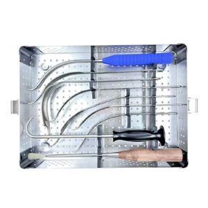 Juego de Retractores Quirúrgicos para Articulación de Cadera, 9 Piezas |   Instrumentos Ortopédicos de Acero Inoxidable - Product Image 1