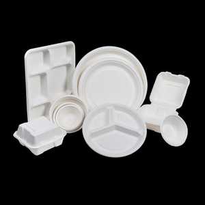 Assiettes jetables pour restaurants, traiteurs, hôtels, événements, fêtes et services de restauration en gros – Papier robuste de qualité supérieure - Product Image 1
