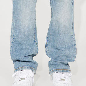 Pantalon en jean coupe décontractée, tissu doux au toucher pour garçons, collection été / Design élégant et décontracté pour les activités de plein air, service de conception OEM - Product Image 4