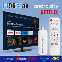 H96 MAX IPTV STB, Dispositivo de Transmisión 4K de Cuatro Núcleos, Reproductor Multimedia Inteligente, USB Premium, Google Android 14 Pro, Fire TV Stick