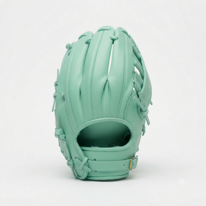 Premium Genuine Leather Baseball Glove H-Web Right-Handed Full Finger Outfield Adjustable Wrist <b>Strap</b> Practice Glove - Product Image 3