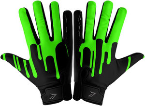 All Weather American Football Receiver <b>Gloves</b> Non-Slip Tacky Palm <b>Moisture</b> Wicking Stretch Fit Wholesale Custom Color - Product Image 3