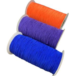 Cuerda Elástica Trenzada Azul Oscuro de 1.2 mm, 100% Poliéster de Alta Tenacidad, Ecológica, Personalizada, para Bolsas, Guantes y Hogar - Product Image 4