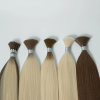 Lots de Cheveux Humains Vierges en Gros, Extensions Remy de Qualité Salon avec Cuticules Alignées