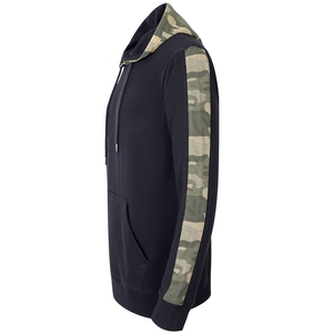 Design Custom Men's Winter Hoodies Your Own Logo Embroidery Colors Fleece Fabrics Breathable Quick Dry Streetwear 300g - Product Image 3