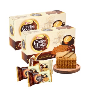 Libra Braka 150g Produit FMCG en boîte Gaufrettes halal croustillantes Biscuits aromatisés au café vietnamien avec goût sucré Prix compétitif - Product Image 1