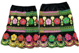 Falda con Bordado Floral para Mujer, Estilo Micronésico, Transpirable, Informal, Estilo Hawaiano, Nueva Colección - Product Image 3