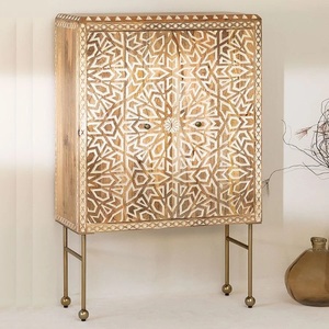 ตู้เสื้อผ้าไม้แกะสลัก Vandana Nova Vertex Hand (ไม้เนื้อแข็ง) - Product Image 1