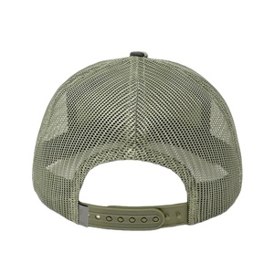 Casquette Snapback en toile à mailles de camionneur personnalisée à 7 panneaux Camouflage réglable Été Décontracté Unisexe - Product Image 3