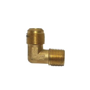 Raccord coudé à compression en laiton OEM pour connexions de tuyaux PE et plomberie industrielle - Product Image 3