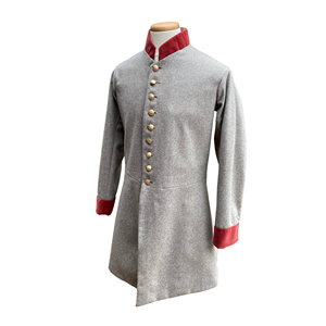 Manteau en laine de style réplique américain, classique et authentique, inspiré des vestes de cérémonie américaines. - Product Image 1