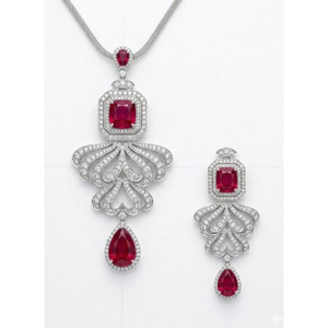 Collection de bijoux Ruby Elegance de la marque Modern Ruby Designer, exportateur d'Inde, au meilleur prix. - Product Image 1