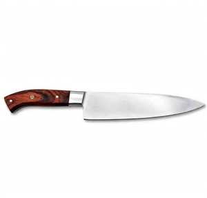 Cuchillo de Chef Profesional de 8 Pulgadas de Acero Inoxidable con Alto Contenido de Carbono y Mango Ergonómico de Madera de Palisandro - Product Image 2