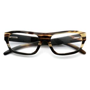 Montura de Gafas Hecha a Mano con Cuerno de Búfalo Natural, Unisex de Lujo, Montura Completa, Ligeras - Product Image 1