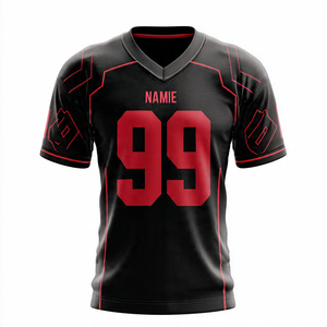 Maillots de rugby personnalisés pour hommes et jeunes, avec impression, nom, numéro et logo brodés, maillots de football - Product Image 4
