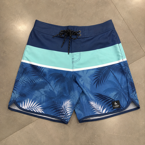 Shorts de Playa para Hombre con Estampado de Palmeras Tropicales, Secado Rápido, Elásticos en 4 Direcciones, para Surf, Natación y Deportes Acuáticos, Personalizables - Product Image 6