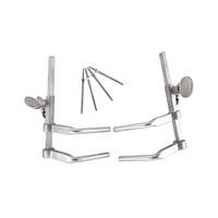 Kit de distracteurs cervicaux Caspar, gauche et droite, 4 vis, instruments chirurgicaux pour la colonne vertébrale, neurochirurgie orthopédique, qualité hospitalière, réutilisable