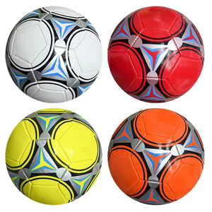 Balón de Fútbol Profesional para Partidos de Liga, Ligero, Personalizado, de Cuero PU Colorido, con Logotipo Personalizado, para Fabricantes OEM, MOQ Bajo - Product Image 1