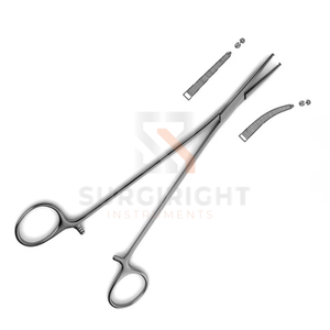 Pinzas Adson para arterias 1x2 dientes, de acero inoxidable, quirúrgicas hemostáticas para agarre preciso de tejidos de SurgiRight - Product Image 4