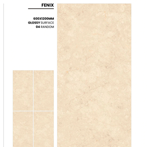 Carreaux de sol intérieurs en porcelaine de qualité supérieure, finition brillante moderne, taille 60x120cm 600x1200mm 24x48 pouces - Product Image 1