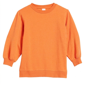 Sweat-shirt personnalisé pour femme, col rond, surdimensionné, manches longues, en molleton doux, coton, décontracté, avec logo personnalisé - Product Image 3