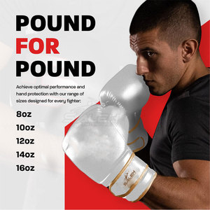 Premium Boxing Gloves With Padded Construction Secure Wrist <b>Strap</b> And Comfortable Fit For Training Boxing Gloves - Product Image 6
