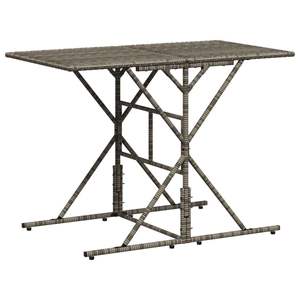 Set da Pranzo per Esterni Grigio, Arredamento Elegante per Esperienze Culinare Confortevoli all'Aperto - Product Image 3