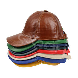 Gorra de Béisbol de Cuero Liso de Alta Calidad Más Vendida - Product Image 2