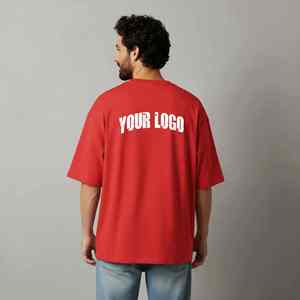 Camiseta Oversize de Hip Hop para Hombre de Alta Calidad 2026, Hombro Caído, Cuello Redondo, Manga Corta, Holgada, 100% Algodón, Tallas Grandes - Product Image 6