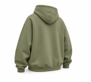 Sweat-shirt à capuche oversize pour homme en molleton 100% coton, coupe ample, poche avant, décontracté, pour l'hiver, écologique, ODM - Product Image 6