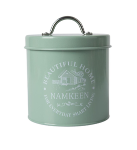 Wholesale Decorative Cookie <b>Storage</b> Canister | Metal Food <b>Storage</b> <b>Jar</b> with Lid with Customization Available - Product Image 6