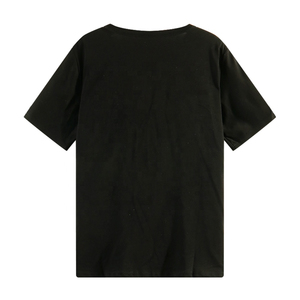 T-shirts d'été pour femmes à motif crâne scintillant, avec appliques de strass personnalisées thermocollées sur flanelle, pour l'entraînement sportif, coupe classique - Product Image 6
