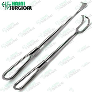 Écarteur Ollier 22.5cm avec 3 dents Instruments chirurgicaux en acier inoxydable par Hasni Surgical CE ISO approuvé - Product Image 3