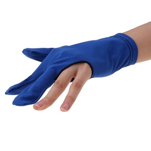 Gants de snooker unisexes Geo Brothers de haute qualité, design personnalisé, respirants, polyester/protection UV, antidérapants, fermeture auto-agrippante - Product Image 4