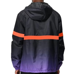 Outdoor Waterproof Windbreaker <b>Running</b> Training <b>Jacket</b> Printed Lightweight Plus Size Custom Logo Breathable for <b>Men</b> - Product Image 2