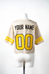 Ropa Deportiva para Adultos, Impresión de Nombre de Equipo, Servicio OEM, Jersey de Fútbol Americano de Malla, Jersey de Fútbol para Hombre, Personalizado, Corte Cuadrado - Product Image 2