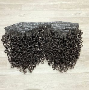 CLIPINS CABELLO SIN COSTURAS CABELLO VIETNAMÉS Cabello humano virgen TEXTURAS RIZADAS PARA MUJERES NEGRAS - Product Image 3