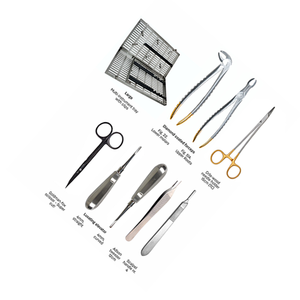 Kit de chirurgie dentaire, instruments chirurgicaux professionnels pour implants et interventions buccales, outils d'extraction dentaire - Product Image 6