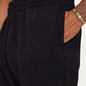 Ensemble sweat à capuche et pantalon de survêtement pour homme en molleton 100 % coton épais, écologique, pour l'hiver - Product Image 6
