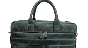 Nuevo Bolso Mensajero para Portátil, Ligero, de Negocios, Impermeable, de Cuero Genuino Encerado, Maletín, Bolso de Hombro - Product Image 5